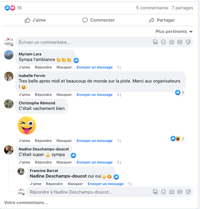 Commentaires galette