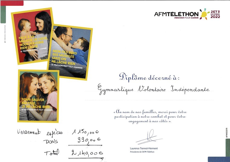 Telethon 2022 diplome