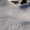 Neige danse