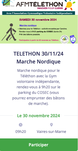 Telethon30nov marche